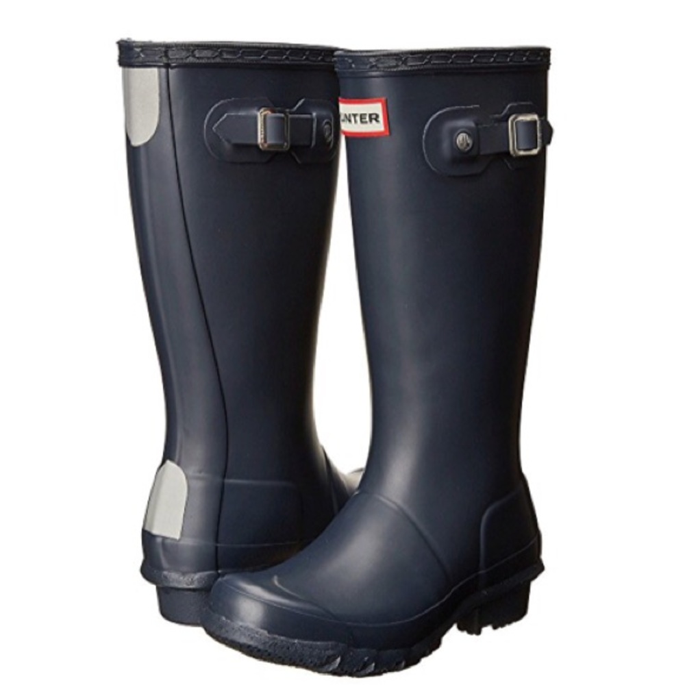 Hunter Big Kids classic rain boots